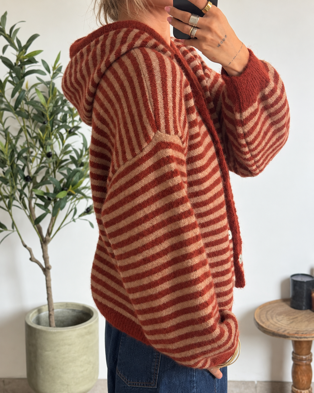 Gilet Capucine – Terracotta