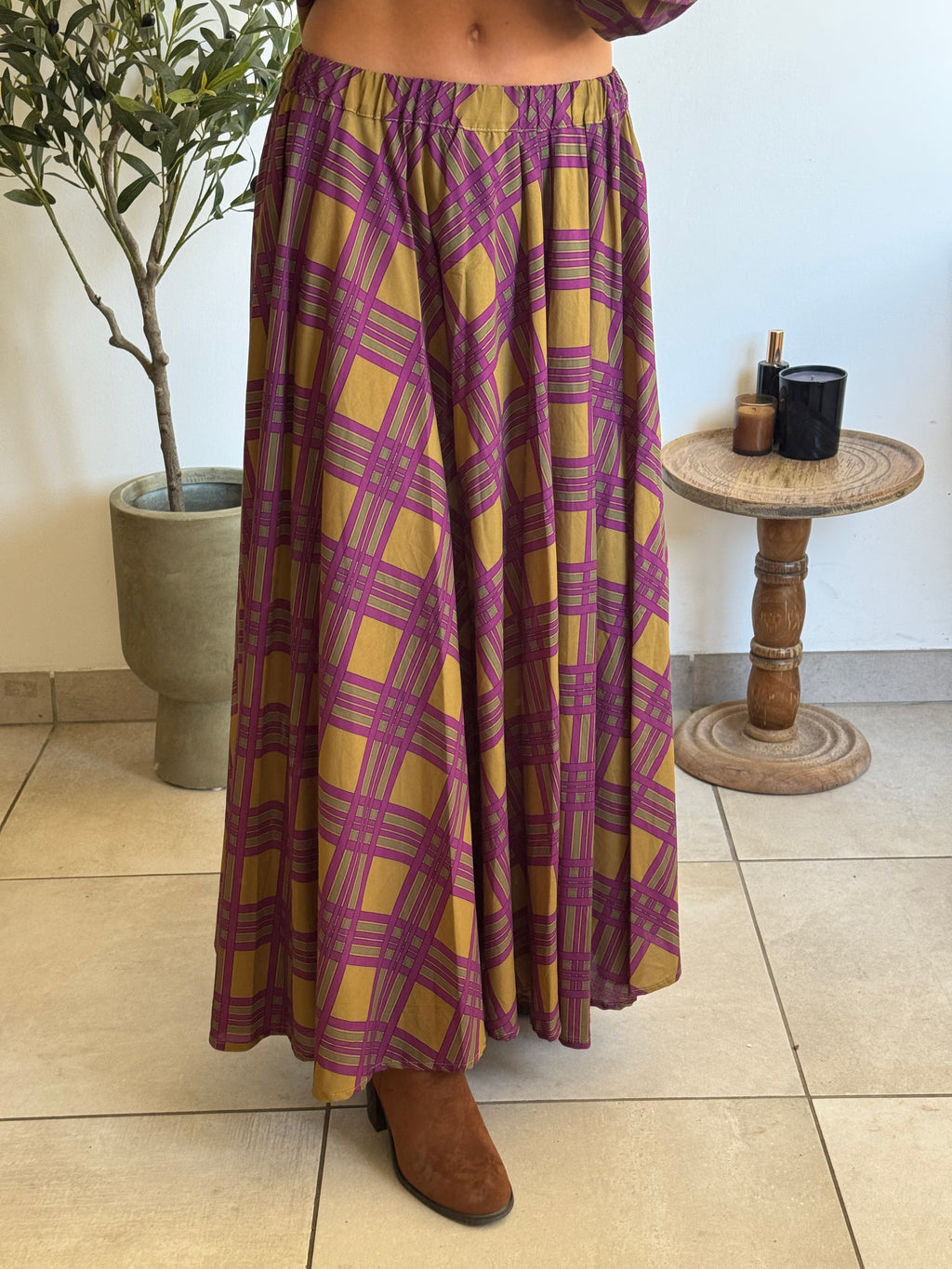 Jupe Lison fuchsia