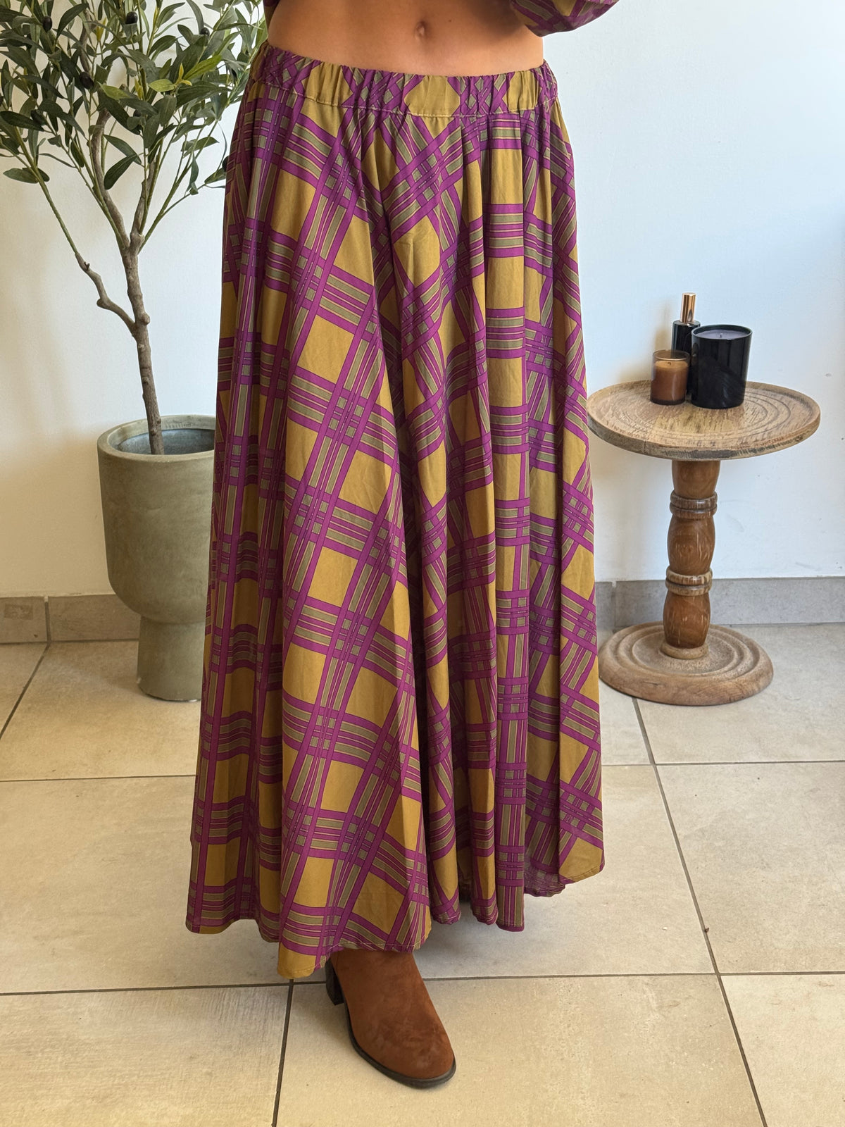 Jupe Lison fuchsia