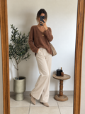 Pull Marie - marron