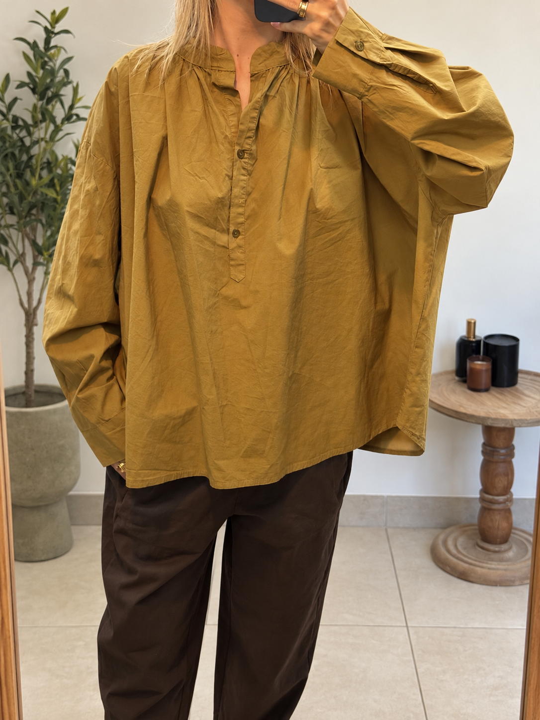 Blouse Thaïs - Camel