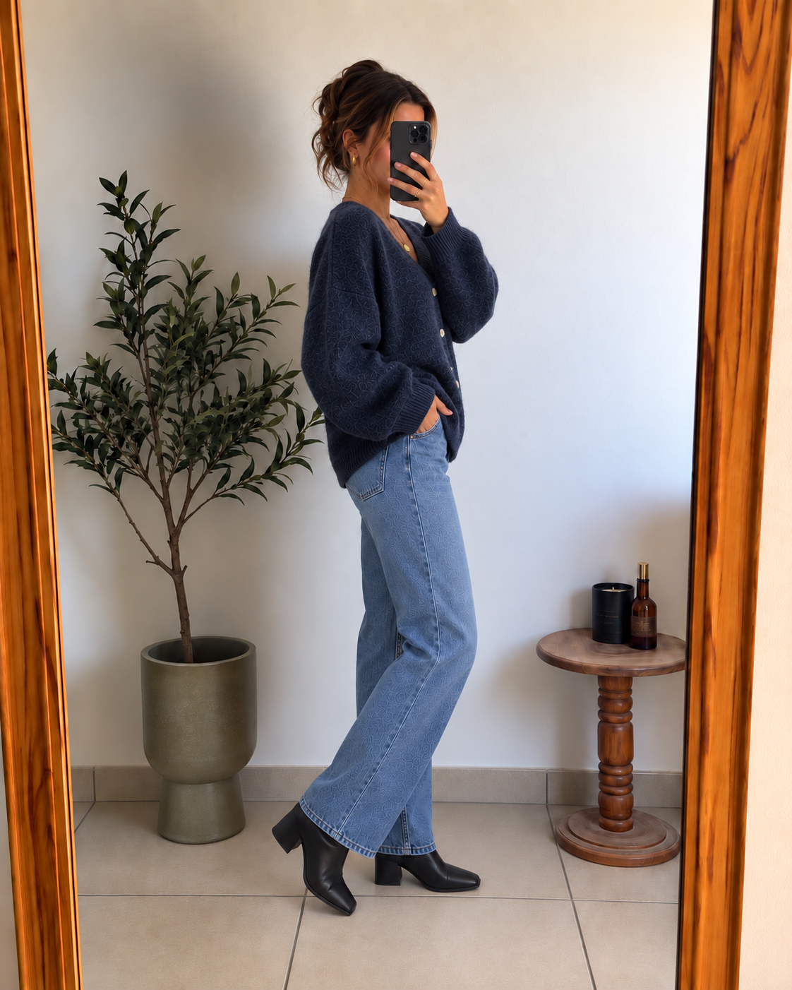 Gilet Isaline — Marine