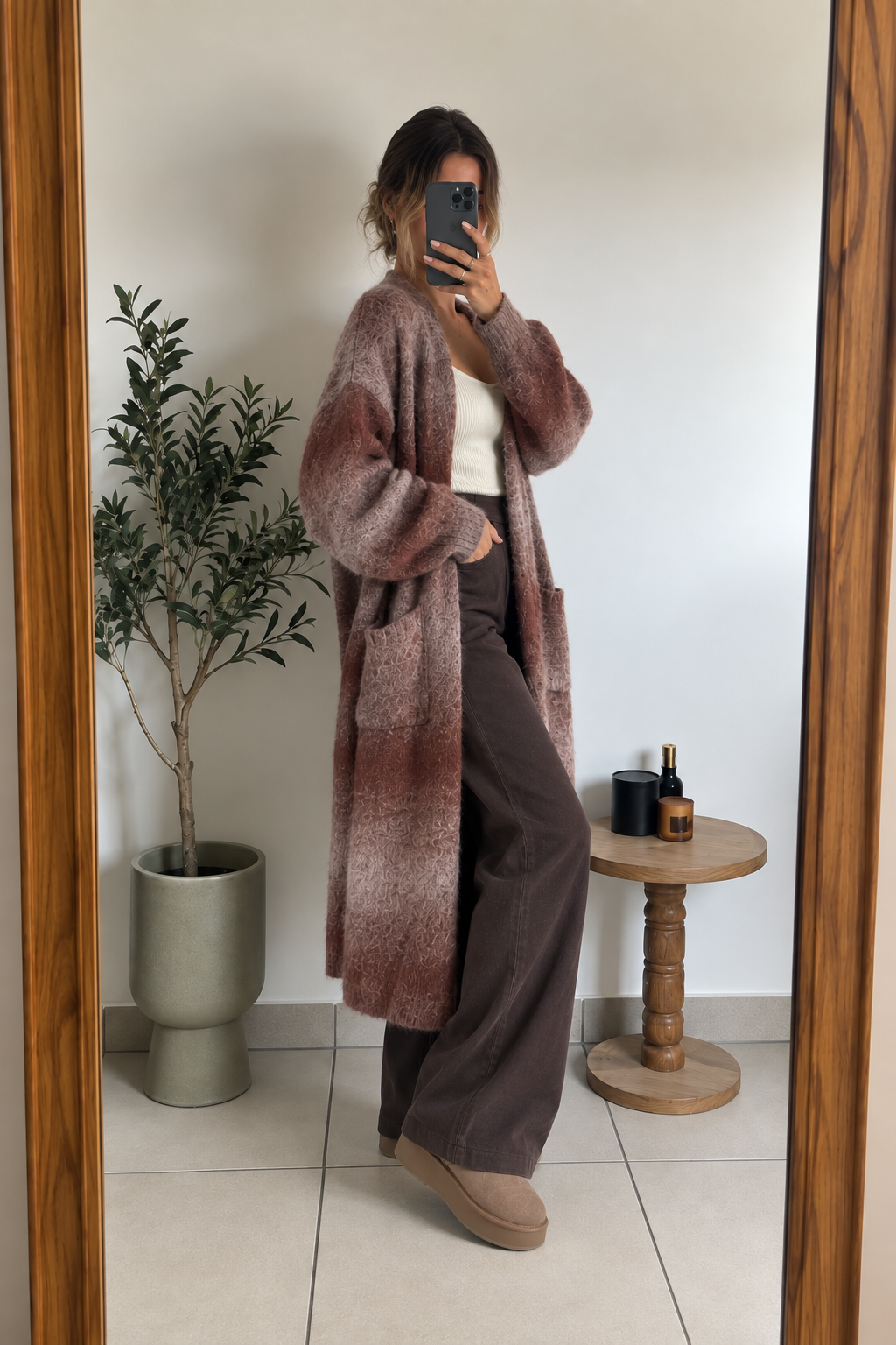 Gilet Suzette - choco