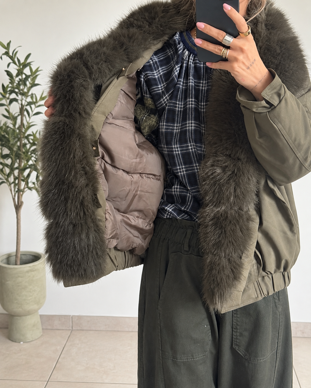 Blouson Orlane - Kaki