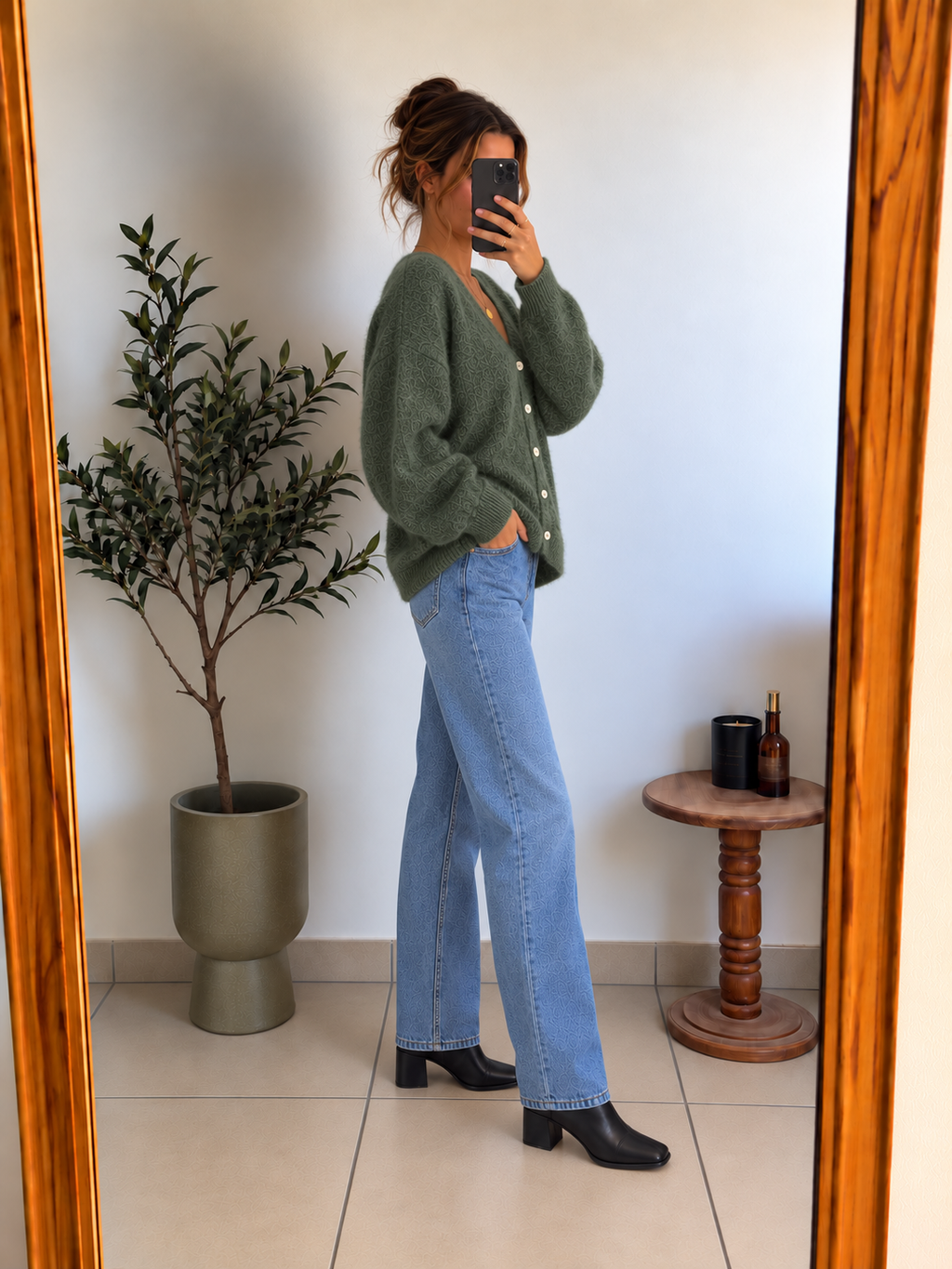 Gilet Isaline — Kaki