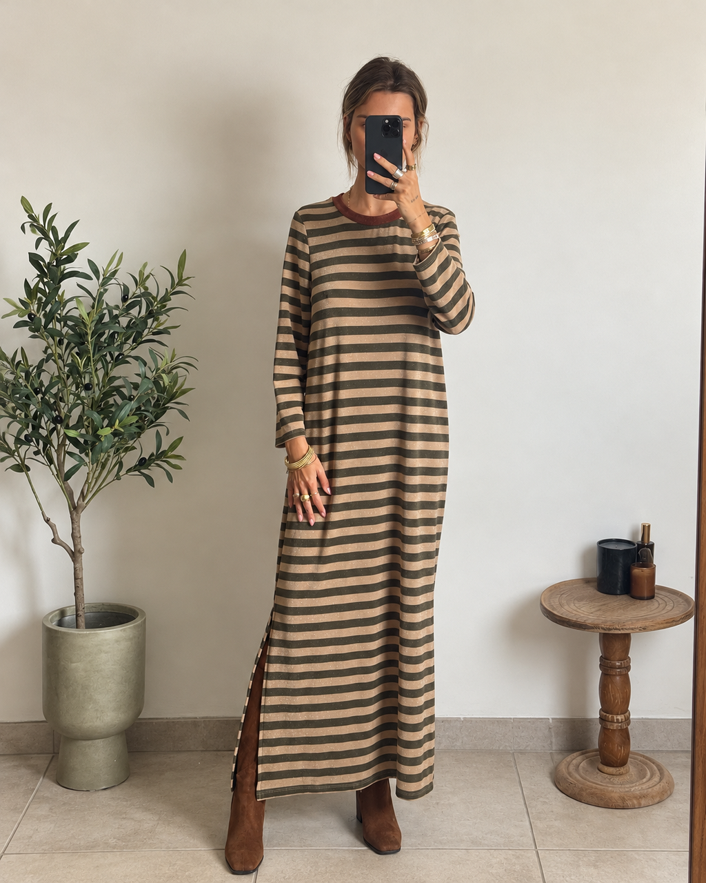 Robe Capri - Beige