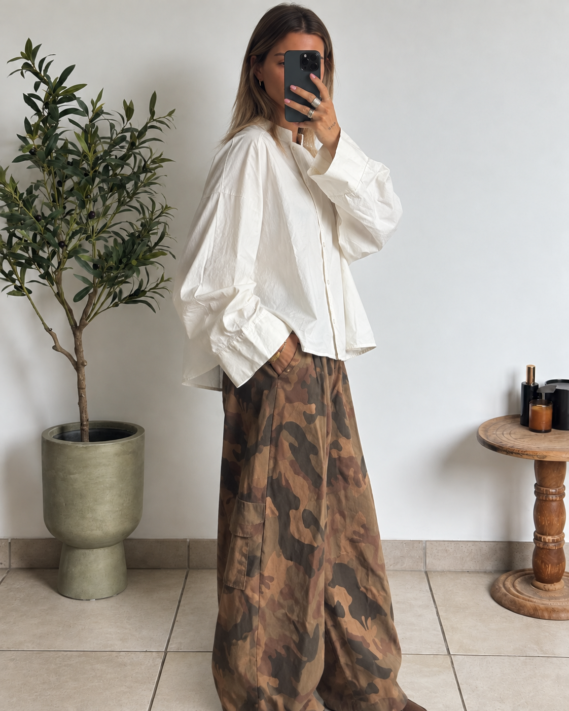 Chemise Maëline – Écru