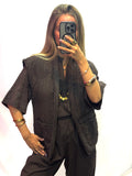 Veste Sans Manches Matelassee Femme Camel
