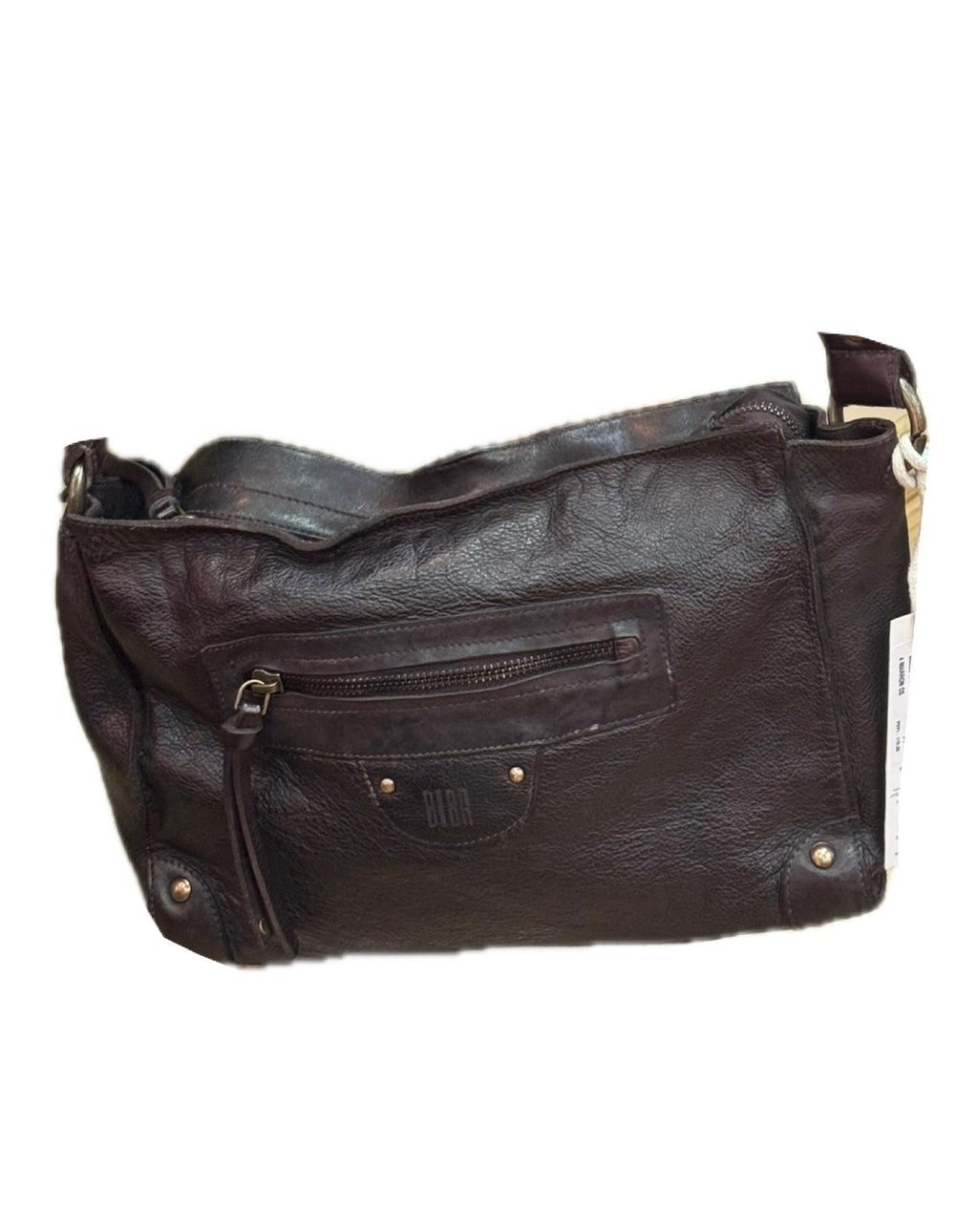 Petit sac BIBA en cuir marron