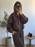 Veste Monika - bordeaux