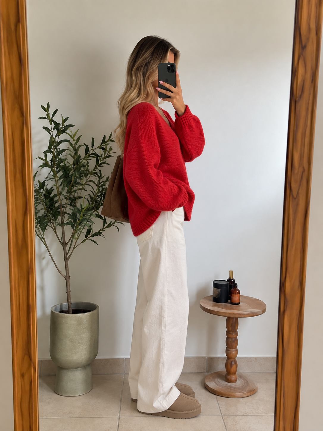 Pull Mina - rouge