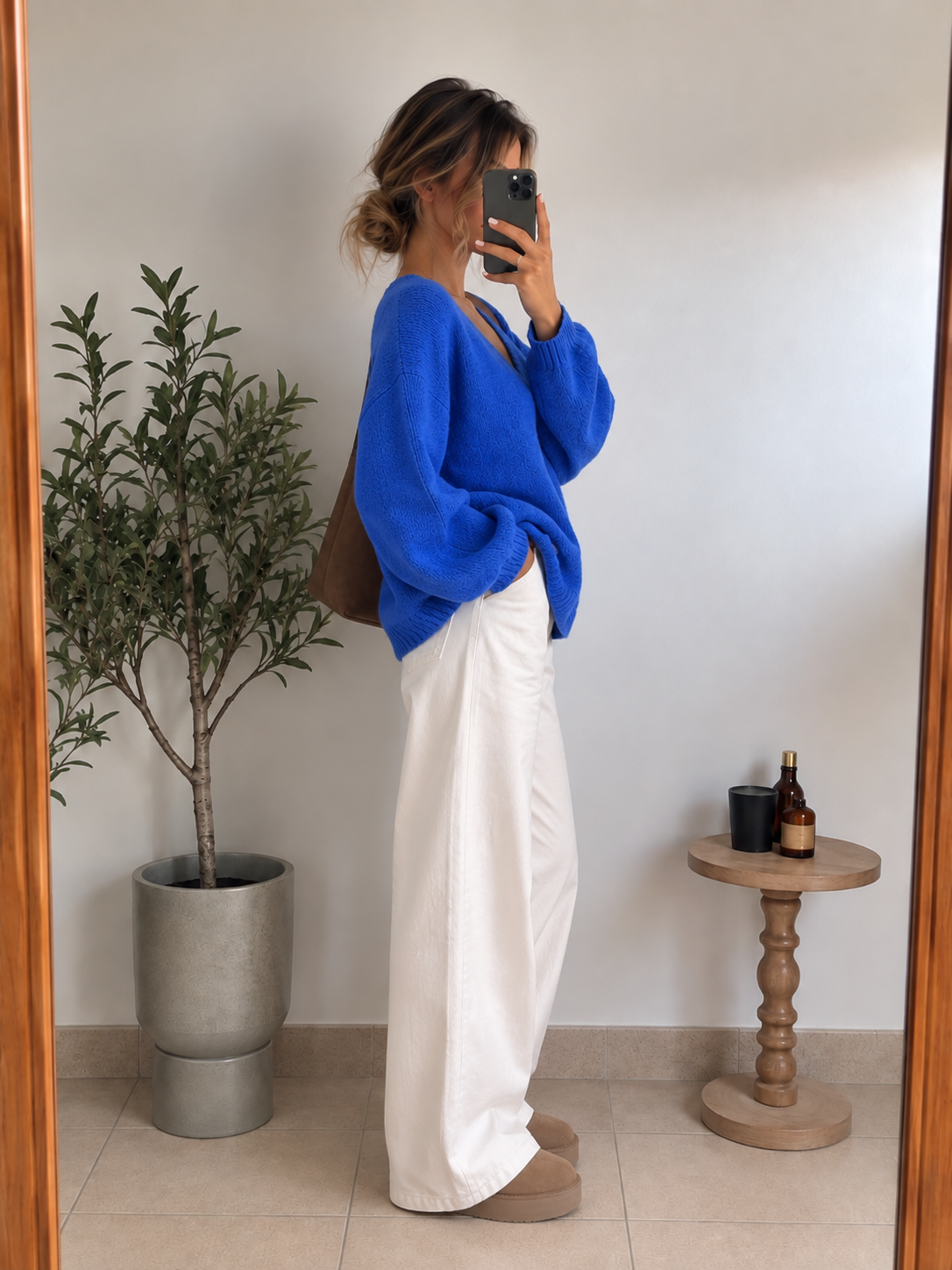 Pull Mina - bleu roi
