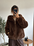 Veste réversible Livie - marron