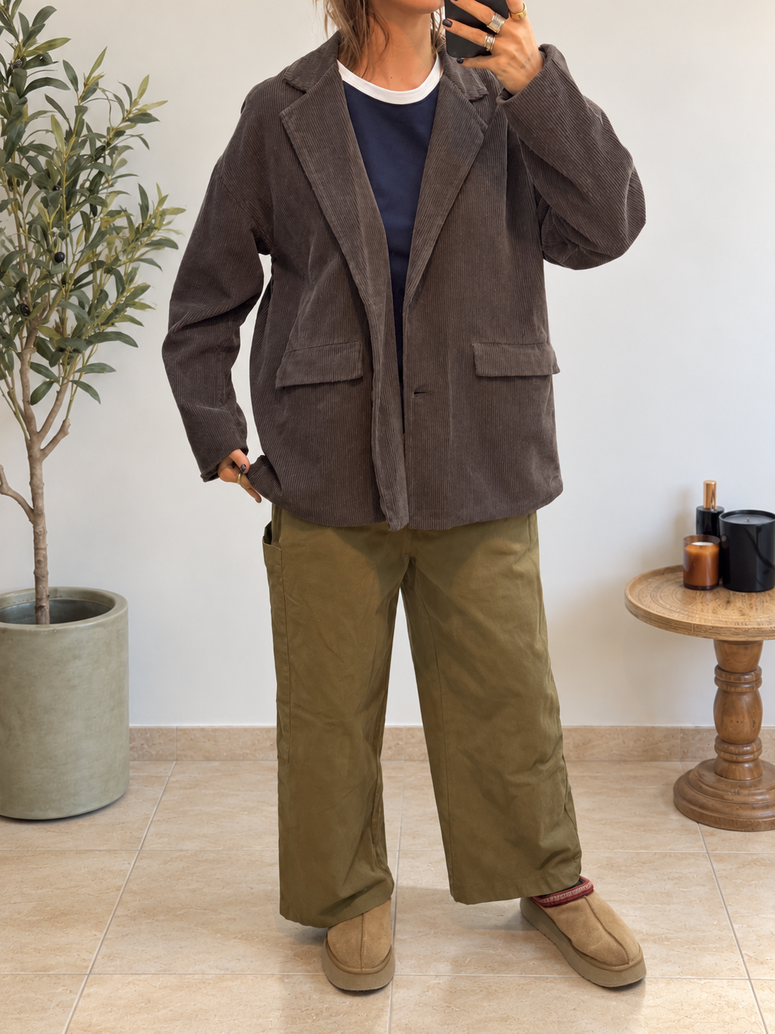 Le blazer Elora – Choco