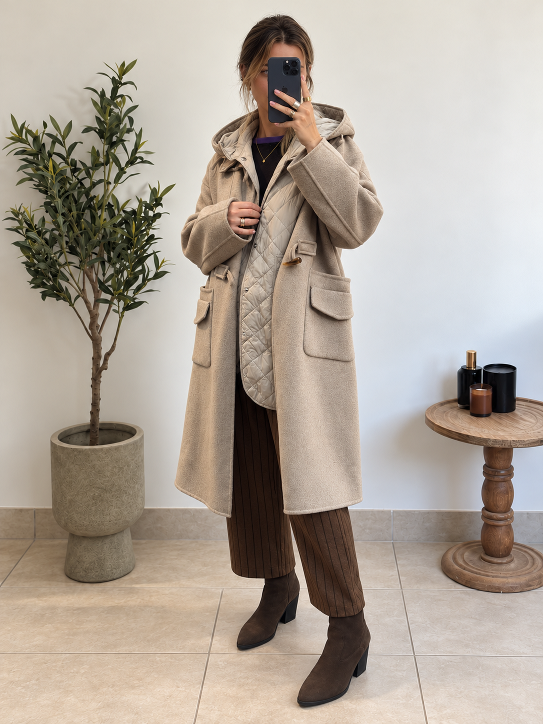 Manteau Albane – Beige